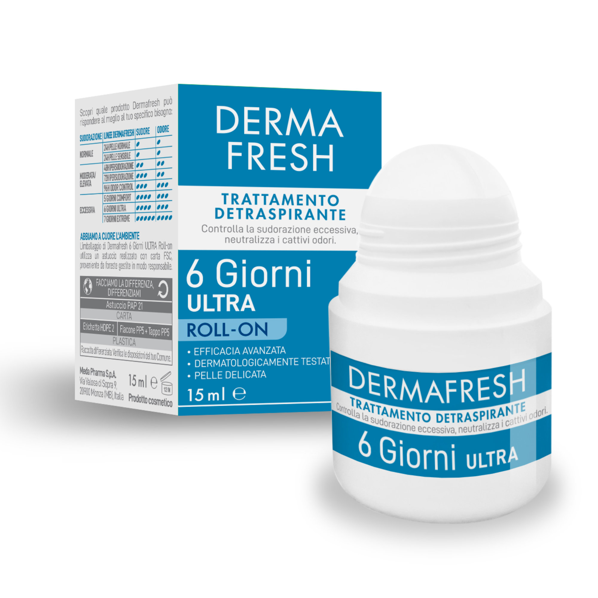 DERMAFRESH 6 GIORNI ROLL ON