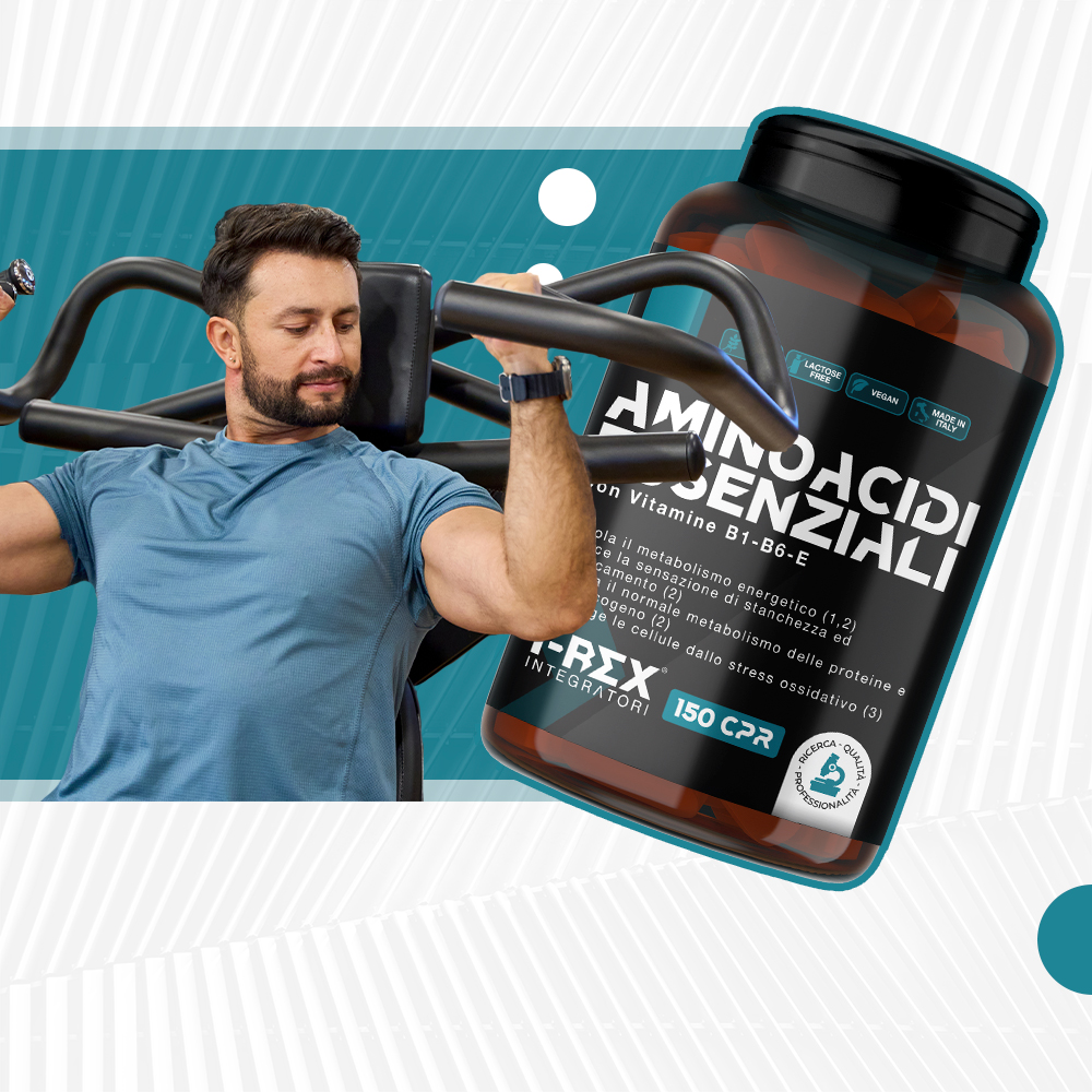 T-Rex Integratori Aminoacidi Essenziali 150 Compresse - Integratori Per Gli Sportivi