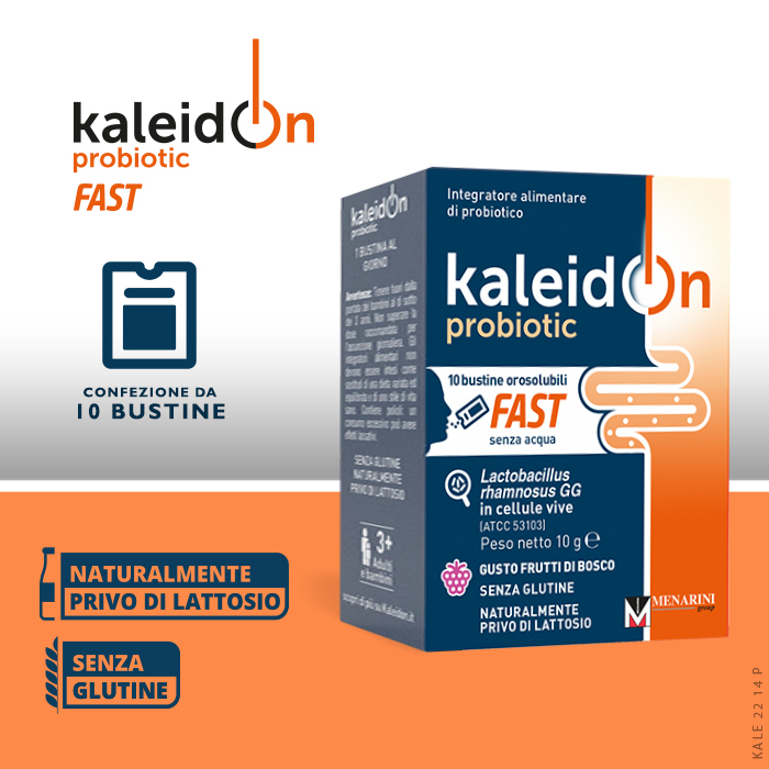 Kaleidon probiotic fast frutti di bosco 