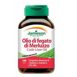 Jamieson Olio di fegato di Merluzzo 100 perle