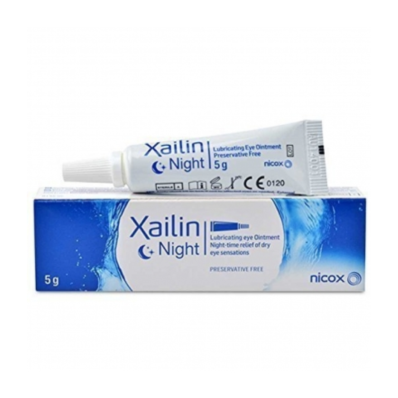 Xailin Night Unguento Lubrificante Per Secchezza Oculare 5 g