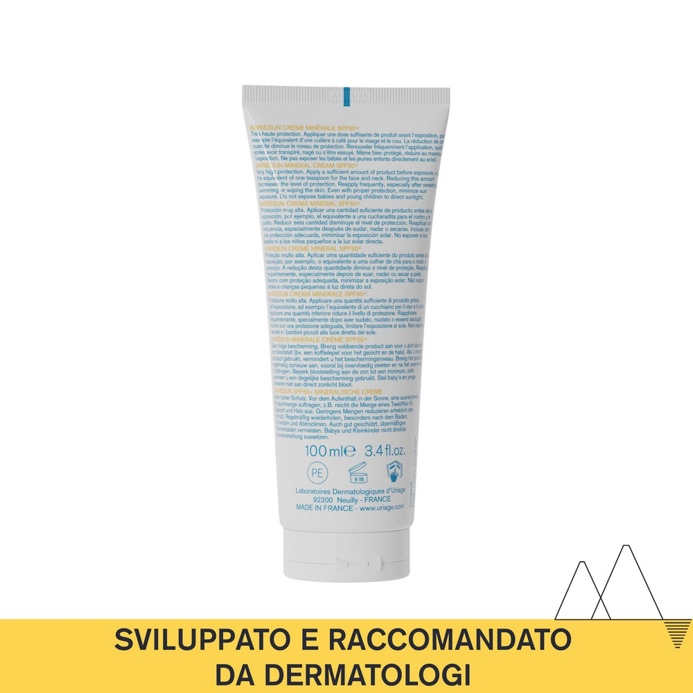 Uriage Bariesun Crema minerale SPF50+ 100mL