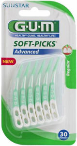 Gum Soft-Picks Advanced Scovolini Interdentali 30 Pezzi Taglia M