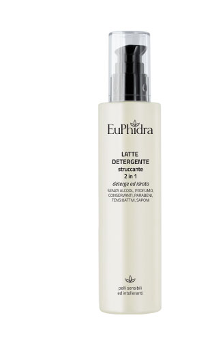Euphidra Latte Detergente Struccante 2In1 Per Pelli Sensibili 200 ml
