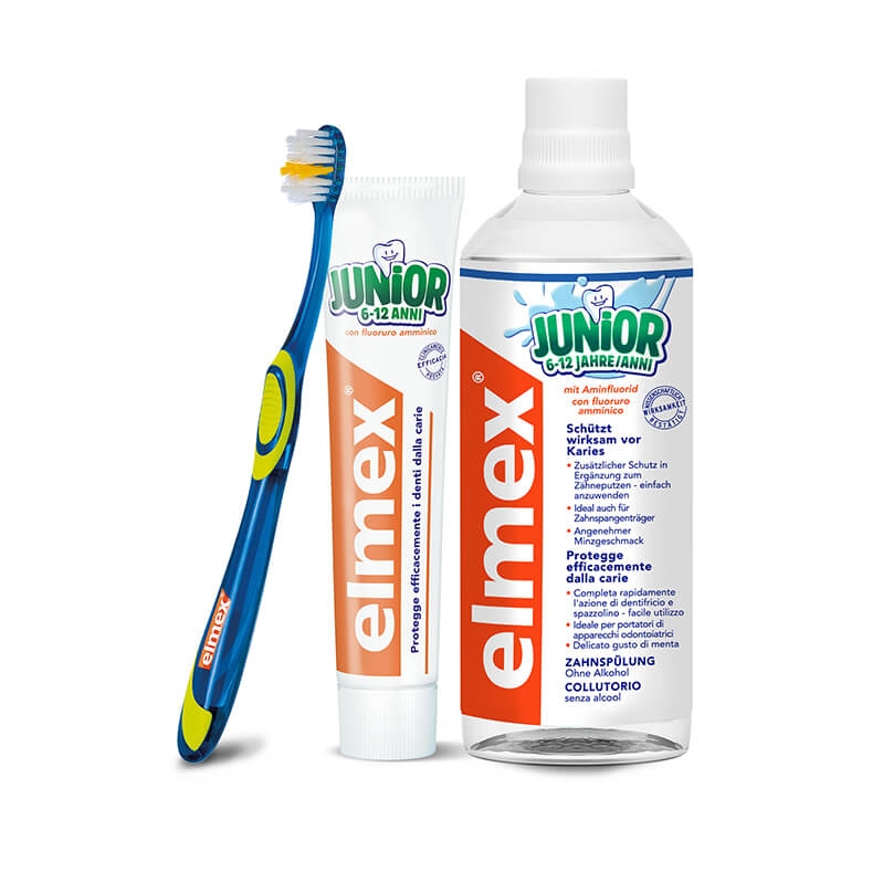 Elmex Junior 6-12 anni Dentifricio Bambini 75 ml