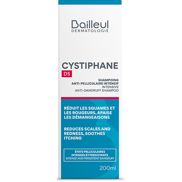 Cystiphane Ds Shampoo Antiforfora Intensivo contro la forfora intensa e persistente per ridurre prurito, desquamazione e arrossamento del cuoio capelluto 200 ml