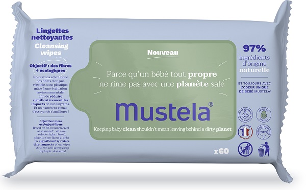 MUSTELA SALVIETTE DETERGENT60P