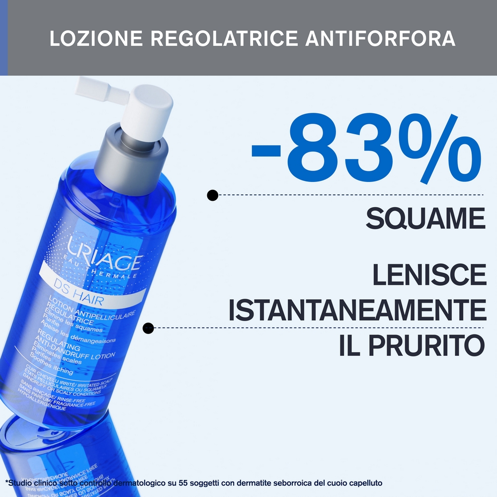 Uriage DS Lozione Spray Cuoio Capelluto Antiprurito e Anti-irritazione 100 ml