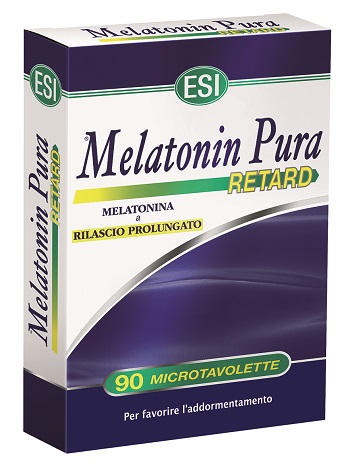 Esi Melatonin Pura Retard melatonina a rilascio graduale 90 microtavolette