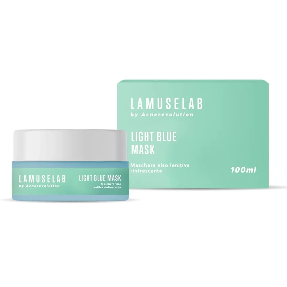 LaMuseLab Light Blue Mask Maschera Lenitiva Rinfrescante, 100ml