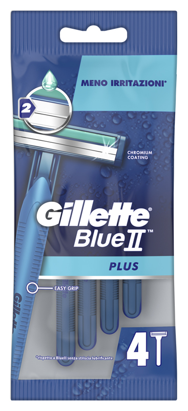 GILLETTE BLUE II USA&GET PL 4P