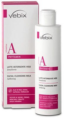 Vebix Phytamin Latte Detergente Viso Emolliente 200 ml