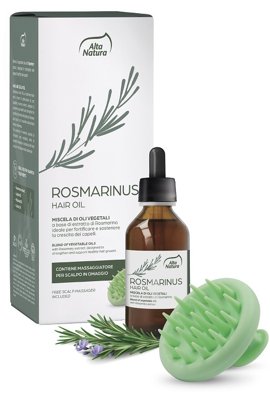 ALTA NATURA HAIR OIL ROSM+SPAZ