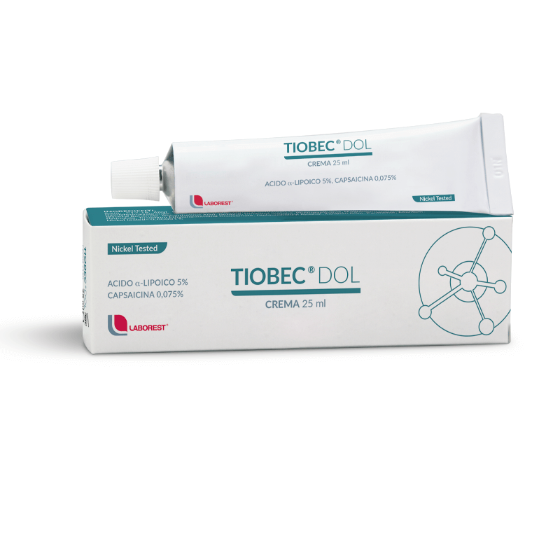 Tiobec Dol Crema contro Dolore e infiammazione cutanea 25ml