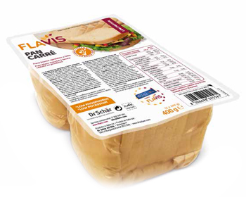 Mevalia Flavis Pan Carré Aproteico 400 g