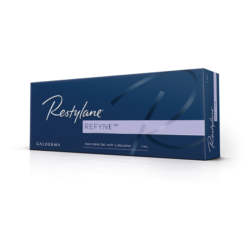 Restylane Refyne con Lidocaina - Galderma - confezione con 1 siringa da 1 ml 