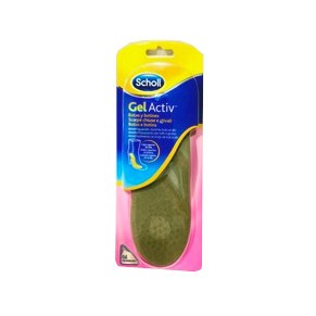 Scholl Gel Activ Stivali e Scarpe Chiuse Cuscinetti in Gel 1 Paio