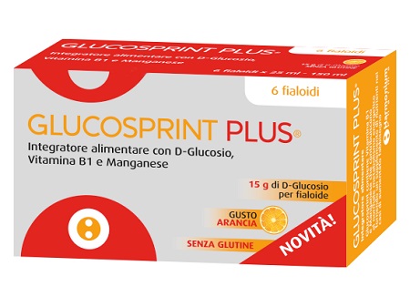 Glucosprint Plus - Integratore per ipoglicemia - 6 Fiale