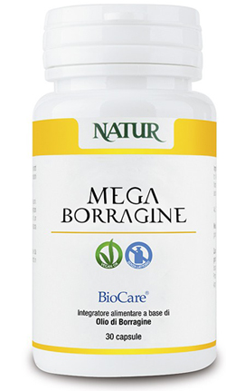 MEGA BORRAGINE 30 CAPSULE VEGETALI