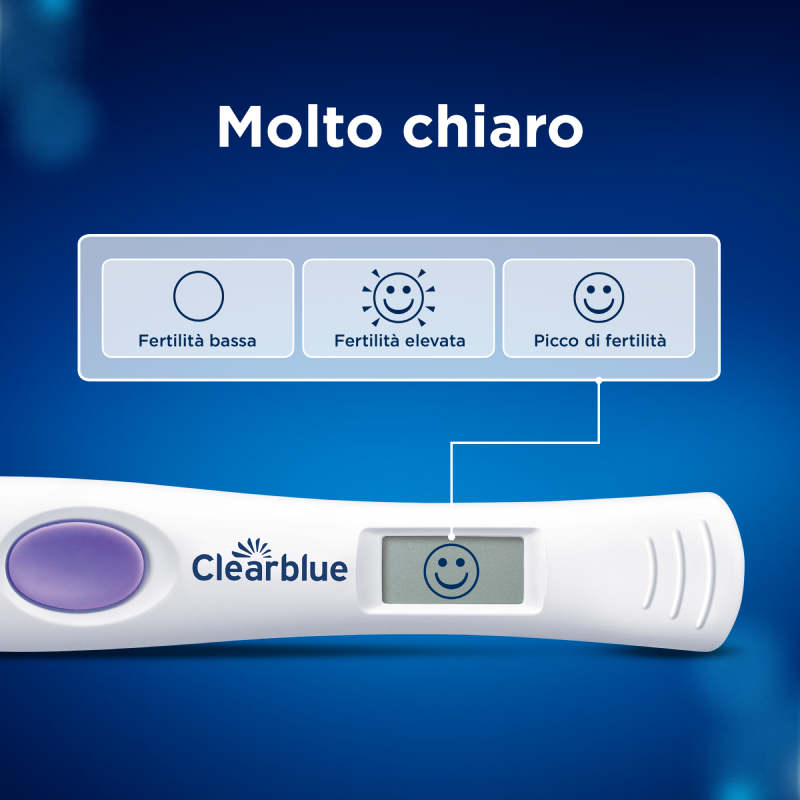 Test Di Ovulazione Clearblue Digitale Avanzato Aumenta Le Tue Probabilità Di Rimanere Incinta – 1 Portastick Digitale E 10 Sticks