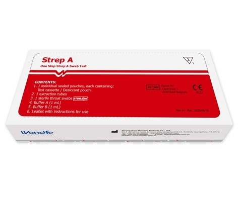 STREP A  - SELFTEST TAMPONE Faringeo  STREPTOCOCCO AUTODIAGNOSI