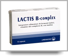 Lactis B-Complex Integratore Flora Batterica Intestinale 15 Capsule