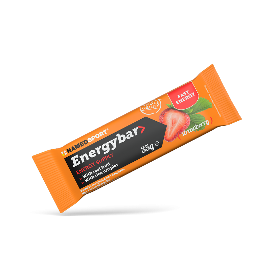 Named Sport - Energybar Gusto Strawberry - Barretta Energetica 35 g
