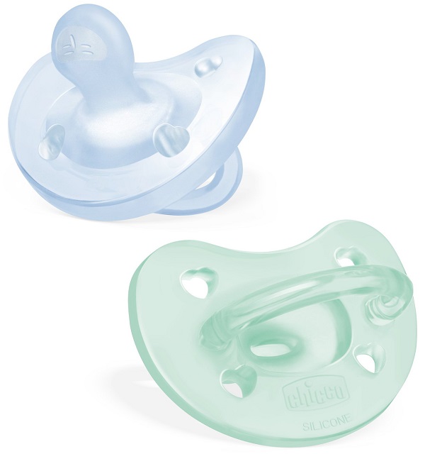CHICCO Gommotto Physio Silic.Azz. 2-6m 2pz