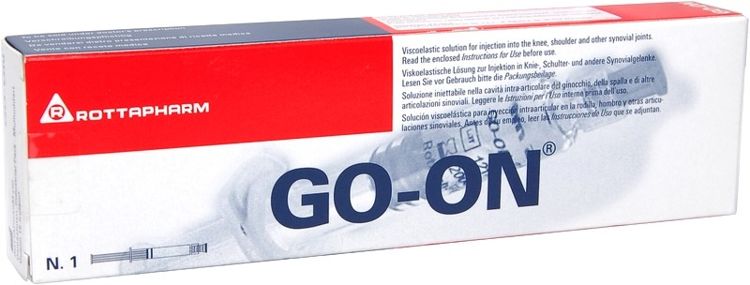 GO-ON Siringa Di Acido Ialuronico 1% Intra articolare 2,5ML