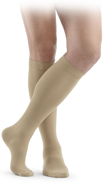 Sigvaris 701 AD Gambaletto Compressivo Terapeutico Punta Aperta TFQ Colore Crispa Taglia 5 L Lungo Plus