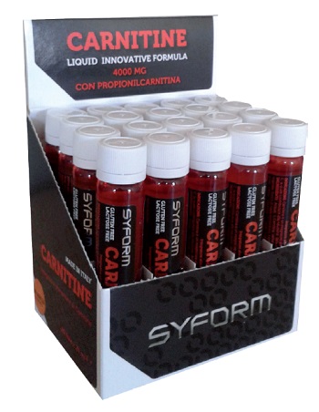 New Syform Carnitine Fiale Integratore di Carnitina per Sportivi 25 ml
