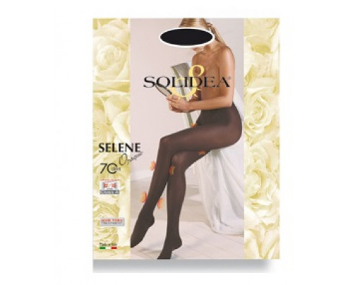 Solidea Selene Opaque 70 DEN Collant Compressivo Colore Blu Scuro Taglia 4