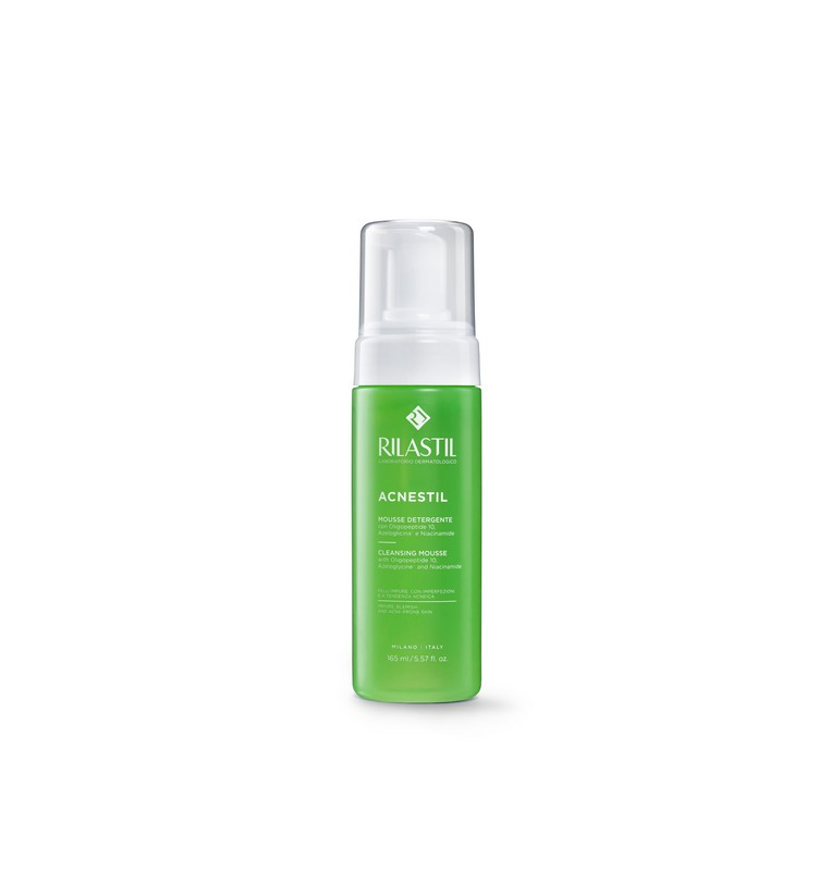 Rilastil Acnestil - Mousse Detergente - Pelle Mista e Grassa - 165 ml