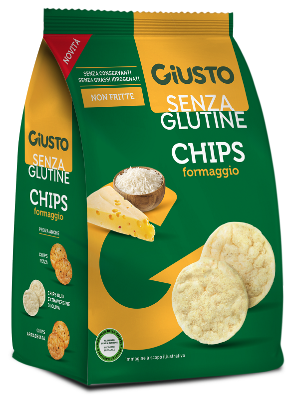 GIUSTO S/G Chips Formaggio 40g