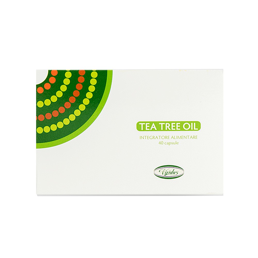 Vividus Tea Tree Olio Integratore 30 Capsule