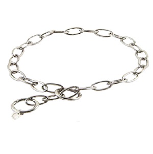 BALLATORE COLLARE STRANGOLO ACCIAIO INOX OVALE 70CM (REF. 652/70)