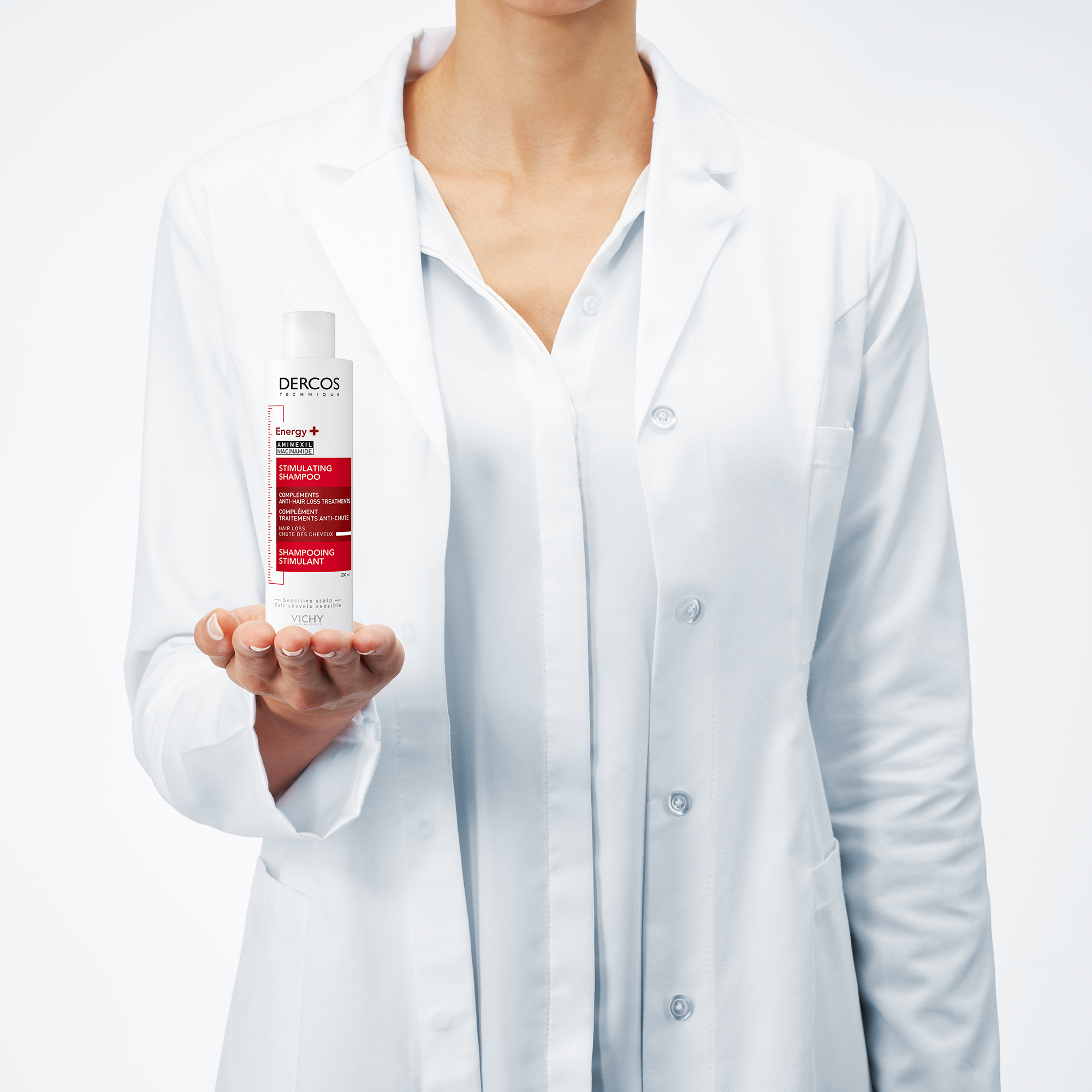 Vichy Dercos Shampoo stimolante Energy+ trattamento complementare anti-caduta 200 ml