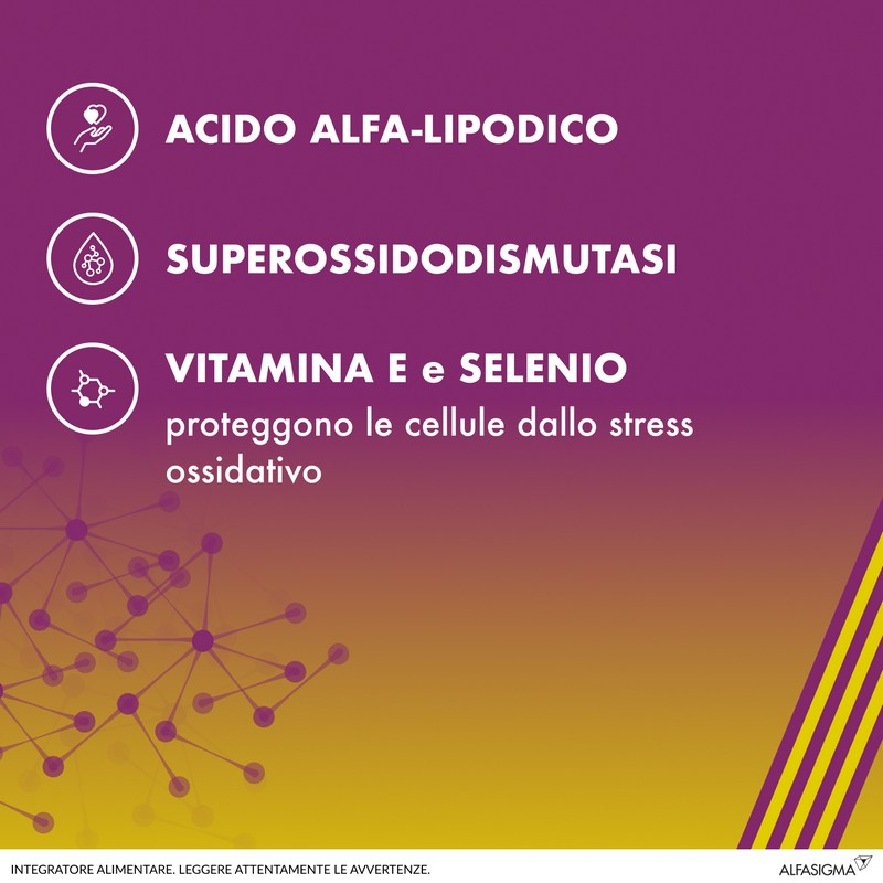 Alasod 600 - Integratore antiossidante - 20 Compresse