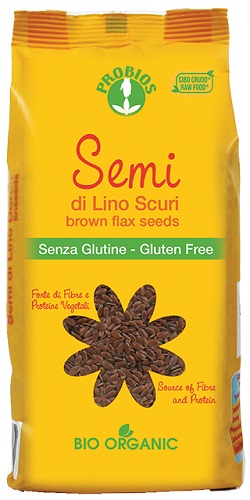 Probios Semi Di Lino Scuro Biologico 500 g