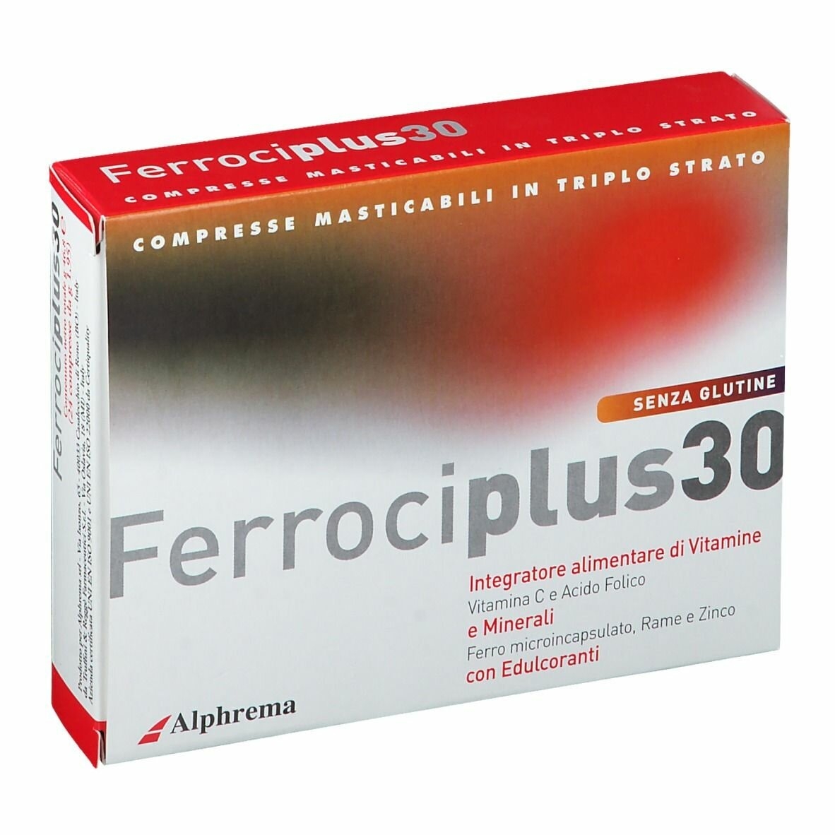 Ferrociplus 30 Integratore Ferro 24 Compresse