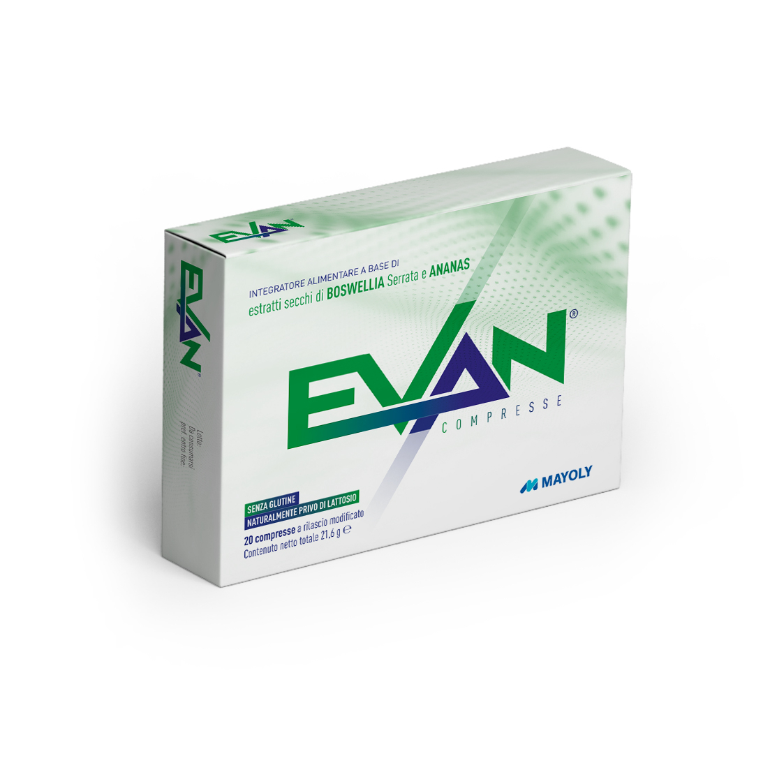 Evan Boswelia Ananas Integratore Articolazioni 20 Compresse