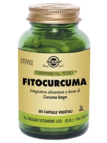 Solgar Fitocurcuma Integratore Digestivo 60 Capsule Vegetali