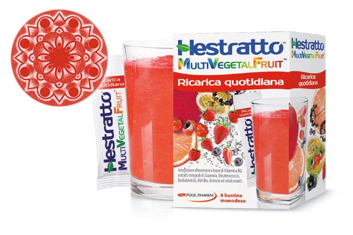 Hestratto MultiVegetalFruit Ricarica Quotidiana Integratore Energetico 8 Bustine