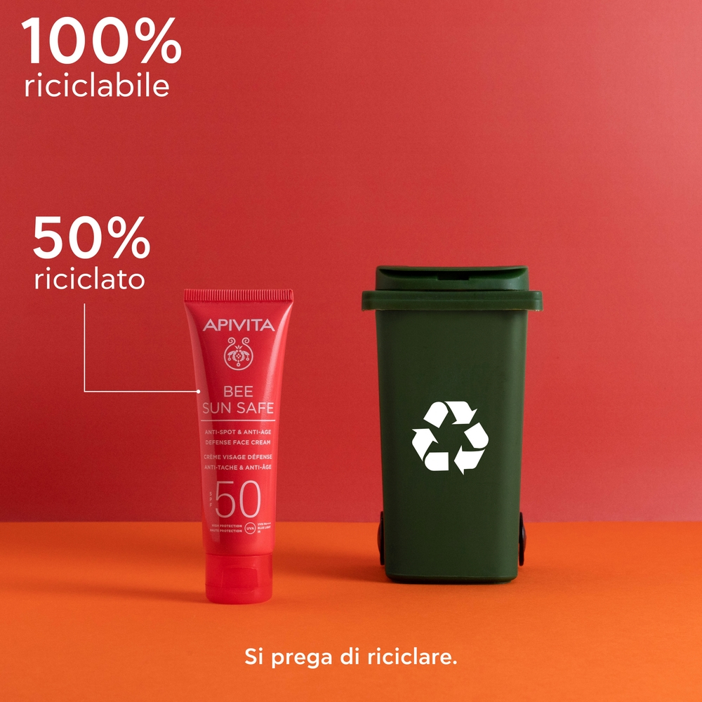 Apivita Crema Viso Anti-Macchie&Anti-Age SPF50 - 50ml