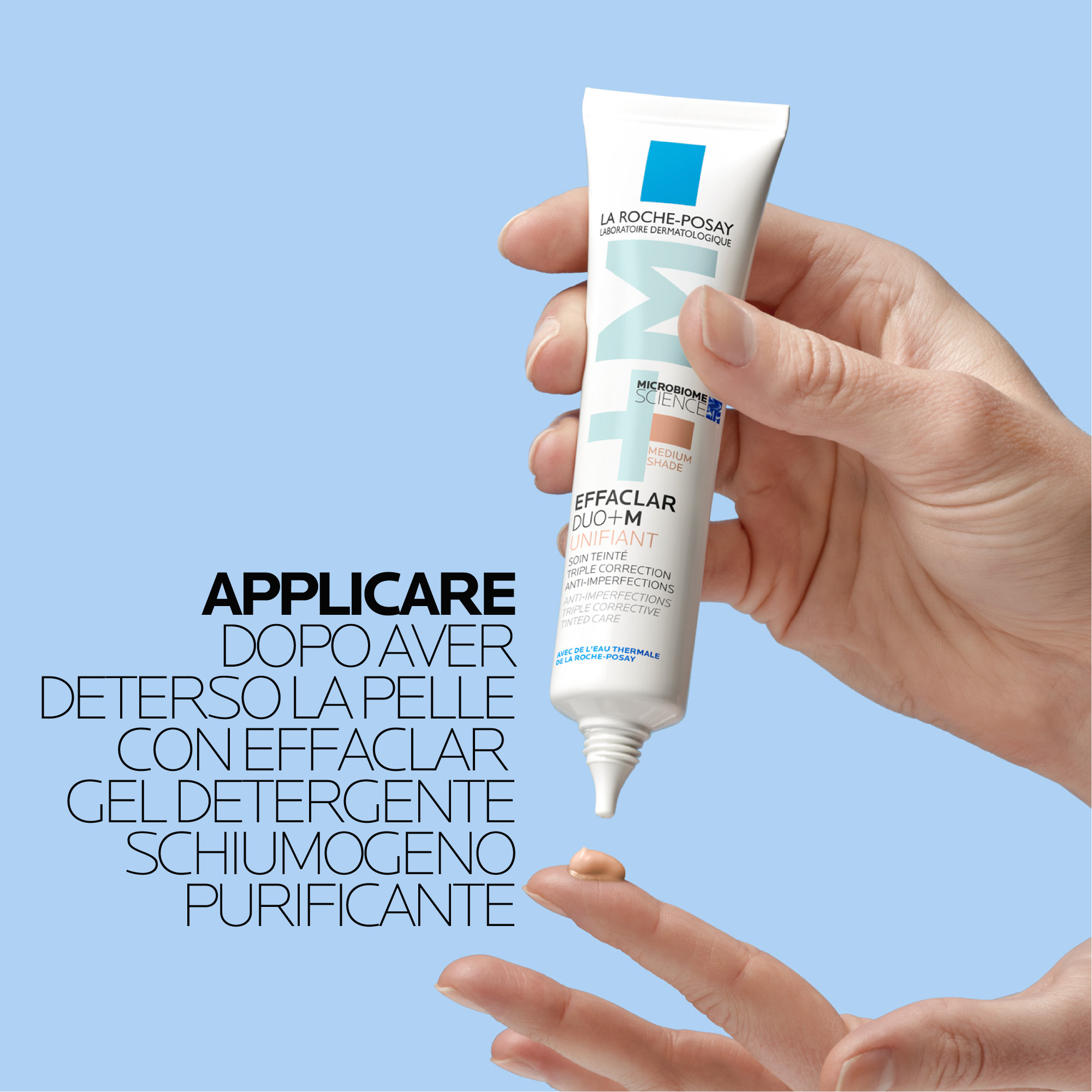La Roche-Posay Effaclar Duo+M Unifiant Medium trattamento correttivo uniformante e purificante con nuovo attivo phylobioma e niacinamide 40ml