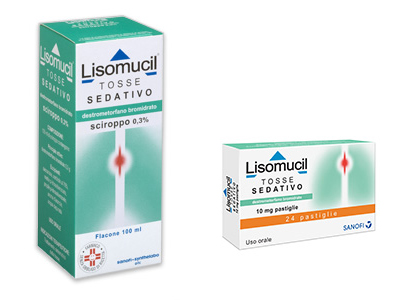 Lisomucil Tosse Sedativo 15 mg/5 ml Sciroppo Tosse Secca 100 ml