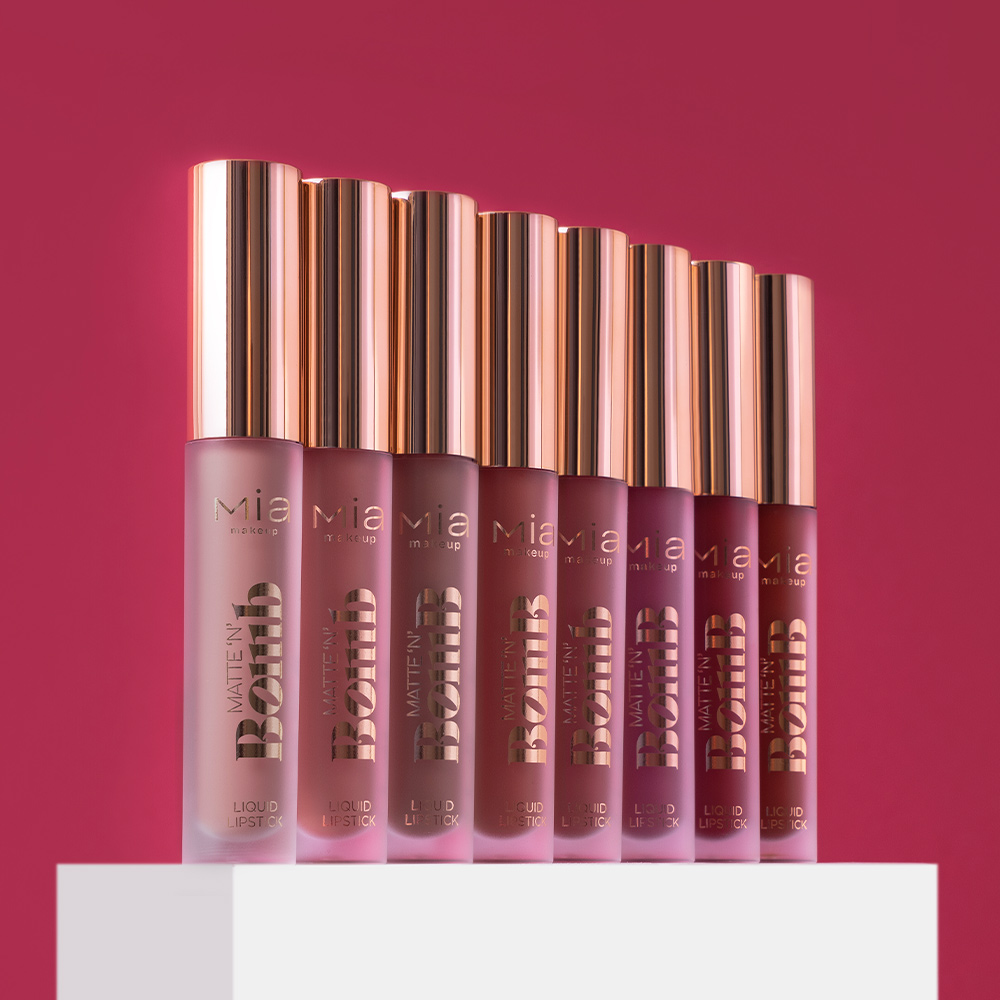 Mia Makeup - Matte 'N' Bomb - Rossetto Liquido N.07 Vivacious