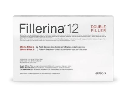 FILLERINA 12 DOUBLE FILLER  trattamento intensivo anti-età GRADO 3 30+30ml