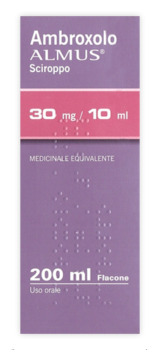 Ambroxolo Almus Sciroppo 30 mg/10 ml Flacone 200 ml
