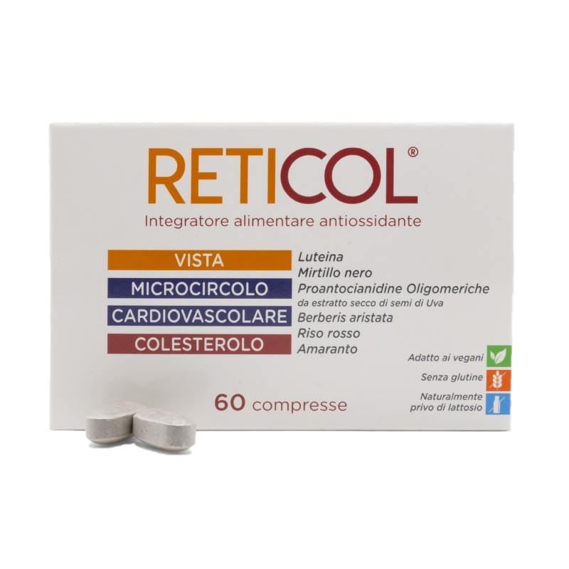RETICOL Integratore Alimentare Antiossidante 60 compresse